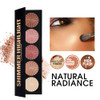 Highlighter Powder Palette Makeup Palette Facial Bronzers Illuminator Palette Highlighter Baked Waterproof Long Lasting