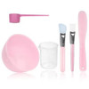 manqianxun Face Mask Mixing Bowl Set with Silicone Facial Mask BowlsSilicone Face Mask Brush ApplicatorPremium Soft Face