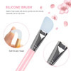 manqianxun Face Mask Mixing Bowl Set with Silicone Facial Mask BowlsSilicone Face Mask Brush ApplicatorPremium Soft Face