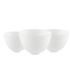 ARTIBETTER 3Pcs Silicone Facial Mask Mixing Bowls Soft NonToxic Cosmetic Prep Bowls for Diy Skincare and Esthetician Use