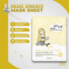 esfolio Pure Skin Mask Box Pearl Essence Sheet Mask Set Hydrating Nourishing Korean Face Masks Revitalizing Skincare for
