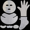 GELMAY 700PCS Face Neck Eye Nose Lip Foot Hand Disposable Plastic Mask Sheet UltraThin Transparent Facial Masks Skincare