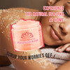 Himalayan Salt Body Scrub Pink Exfoliator For Women Exfoliating Scrub for Soft Skincare Removes Dead Skin Cells Natural