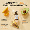 Eclat Skincare Vitamin C Serum Skin Care for Dark Spots Vitamin C Serum for Face with Hyaluronic Acid Ferulic Acid Vit E