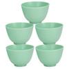5 Pieces Silicone Bowl Mask Mixing Bowl DIY Face Mask Bowl for Home Use Mask Mud Mask and Other Skincare Products