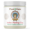 Plant Guru Sodium Bentonite Clay Powder 1 lb 100 Natural Indian Healing Clay Deep Pore Cleansing Facial And Body Mask De
