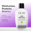 Face Moisturizer by Olay Age Defying Classic Daily Renewal Lotion With Sunscreen Classic4 oz