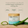Humphreys Witch Hazel Nourishing Cleansing Pads Wild Harvested Witch Hazel Aloe Hydrating Natural AlcoholFree Formula 60