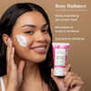 HERITAGE STORE Rosewater Jelly Facial Mask Hydrating Treatment for Dry Combination Skin Gel Face Mask Locks in Moisture