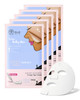 CRAZY SKIN Perfect Faical Mask 5PCS Wash Off Mask Pack Lifting VLine Slim Face Mask 2 Step Care for Aging Skin Face Mask
