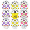 SpaLife Dia de Muertos Facial Mask Variety Pack 9 Count for Hydrating and Refreshing Skin Care Korean Sheet Masks Moistu