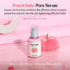 SKINFOOD Peach Sake Pore Serum Pore Minimizer Sebum Control Skin Smoothing Facial Serum for Oily Skin Pore Refining Seru