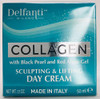 DelfantiMilano COLLAGEN SCULPTING AND LIFTING Day Face Cream Face and Neck Moisturizer with BLACK PEARL and RED ALGAE GE