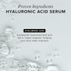 Asterwood Hyaluronic Acid Serum for Face Plumping AntiAging Hydrating FragranceFree 2 Fl Oz