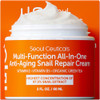 SeoulCeuticals Snail Mucin Moisturizer 975 Korean Skin Care Snail Repair Cream Day Night Anti Aging K Beauty Skincare Cr