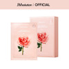 JMsolution Glow Luminous Flower Firming Mask Rosewater 4 Flower Extracts for Hydration Firming Radiance 10 Sheets Korean