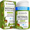 ESSENLIS Retinol Cream for Face Anti Aging Face Moistuirzer with Collagen Hyaluronic Acid Day Night Face Cream for Women
