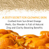 Hebhac Herbs Orange Peel Powder 227g Citrus Aurantium Pure Natural For Skin Care Face Scrub Facial Mask Free from Colors