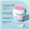 PONDS Clarant B3 Dark Spot Correcting Cream Daily Moisturizer for Dry Skin Moisturizing Face Cream with Vitamins B3 C De