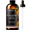 SOULSPA PURE Hyaluronic Acid Serum for Face with Peptides Deep Hydration Facial Serum Revitalizing Serum for Mature Skin