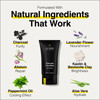 Lumin Charcoal Clay Mask for Men Kaolin Bentonite Clay Face Mask DeepCleansing Appearance for SmootherLooking Skin Refin