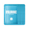 LAPCOS Hyaluronic Acid Sheet Mask Daily Hydrating Face Mask Protects Nourishes Skin Korean Beauty Favorite 5Pack