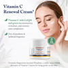 Beauty Without Cruelty Vitamin C Renewal Cream with CoQ10 Premium Aromatherapy Face Cream VeganFriendly CrueltyFree 2 Oz
