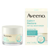Aveeno Calm Restore Oat Gel Facial Moisturizer for Sensitive Skin FastAbsorbing Soothing Lightweight Gel Cream with Preb