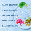 MAREE Collagen Facial Mask with Hyaluronic Acid Sheet Face Mask Skincare Centella Asiatica Green Red Algae Extract Hydra