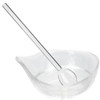 Zerodeko Facial Mask Mixing Bowl Set with Spoon Glass Diy Face Mask Bowl for Skincare and Essential Oil Mixing Salon and