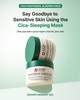 SNP CICA Panthenol Moisturizing Cream Overnight Face Cream Soothing Moisturizing and Hydrating Facial Mask with Hyaluron