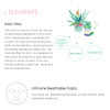 My Beauty DiaryAloe Vera Soothing Facial Mask Hydrating and Soothing Refreshing Water Serum Face Sheet Mask for Quick Ab