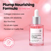 GLAM UP Plump Nourishing Dive in Real Marine Collagen Serum Anti Aging with Hyaluronic Acid LiftingTightening Skincare R