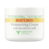 Burts Bees Sensitive Moisturizing Cream With Aloe Vera and Rice Milk Face Moisturizer for Sensitive Skin 988 Percent Nat