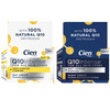 Set of 2 x 50 ml Cien AntiWrinkle DAY NIGHT CREAM with q10 Hyaluronic Acid Vitamin E by Cien