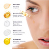 ATIS Facial Serum 3 Pack Vitamin C Serum Retinol Serum and Hyaluronic Acid Serum For Anti Aging Wrinkle Boost Skin Colla