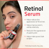 YEOUTH Retinol Serum for Face with Hyaluronic Acid Vitamin E Hydrating Retinol Face Serum for Women Men Facial Skin Care