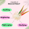 ParadiseGal Soothing Face Masks 10Pack Korean Skincare Infused with Collagen Rice Coenzyme Q10 Niacinamide Ceramide Calm