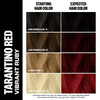 IGK Color Depositing Mask TARANTINO RED Vibrant Ruby Conditioning Hydrate Shine Vegan Cruelty Free 6 Oz