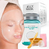 BRUN PeelOff Hyaluronic AC Jelly Mask for Face Care A 23 fl oz Rubber Mask Jar for 30 to 35 Treatments A Skin Care Moist