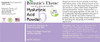 Brittanies Thyme Pure Hyaluronic Acid Serum Powder 100 Grams High Molecular Weight Cosmetic Grade 100 Natural Boosts Ski