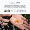 evanhealy Rosehip Calming Serum Blue Skin Care Line with Organic Whole Essential Oils Nurturing Soothing Facial Oil Seru