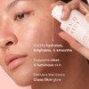 Peach Lily Glass Skin Refining Serum for Face 135 ounces Hyaluronic Acid Niacinamide Serum Sensitive Skin Vitamin B3 Pea