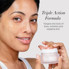 PR MINERALS Firming Facial Cream Get a Lift by TripleAction Lightweight Moisturizer for Face Neck Tightens Sagging Skin