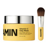 Gleamin Vitamin C Clay Mask for Dark Spots Turmeric Clay Face Mask Skin Care Deeply Cleanses Refines Pores Brightens Une
