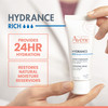 Avne Hydrance RICH Hydrating Cream Daily Face Moisturizer Soothes feelings of skin tightness discomfort associated with