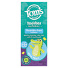 Tom's of Maine Toddlers Fluoride-Free Natural Toothpaste in Mild Fruit Gel, 1.75 Ounce online at globaldelivered