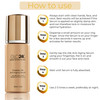 GLO24K Timeless Serum with 24k Gold Peptides and Vitamins ACE A Powerful formula to nourish and revitalize your skin