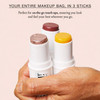 Boomstick Trio Color 3 Pack Cream Blush Makeup Color Blush Stick Highlighter Stick Moisturizer for Cheeks Eyes Lips Blen
