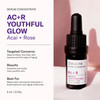 Odacit Anti Aging Serum Concentrate with Acai Rose Revitalizing Facial Oil Youthful Glow Improves Skin Tone Wrinkles and